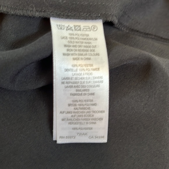 French Connection Black Lace Top Sz 0 - Picture 7 of 7